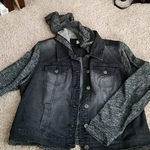 L.e.i. jean jacket xl